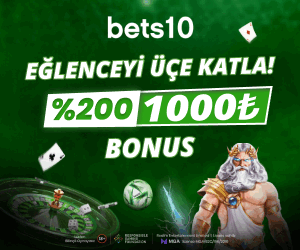 Bets10 hoşgeldin bonus teklifi